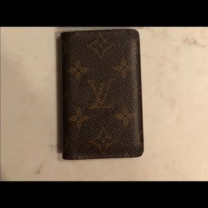 Authentic Vintage LV Pocket Organizer